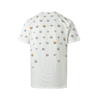 Louis Vuitton 26ss daisy print short sleeves
