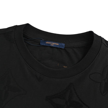 Louis Vuitton 26ss all-over presbyopia jacquard short sleeves