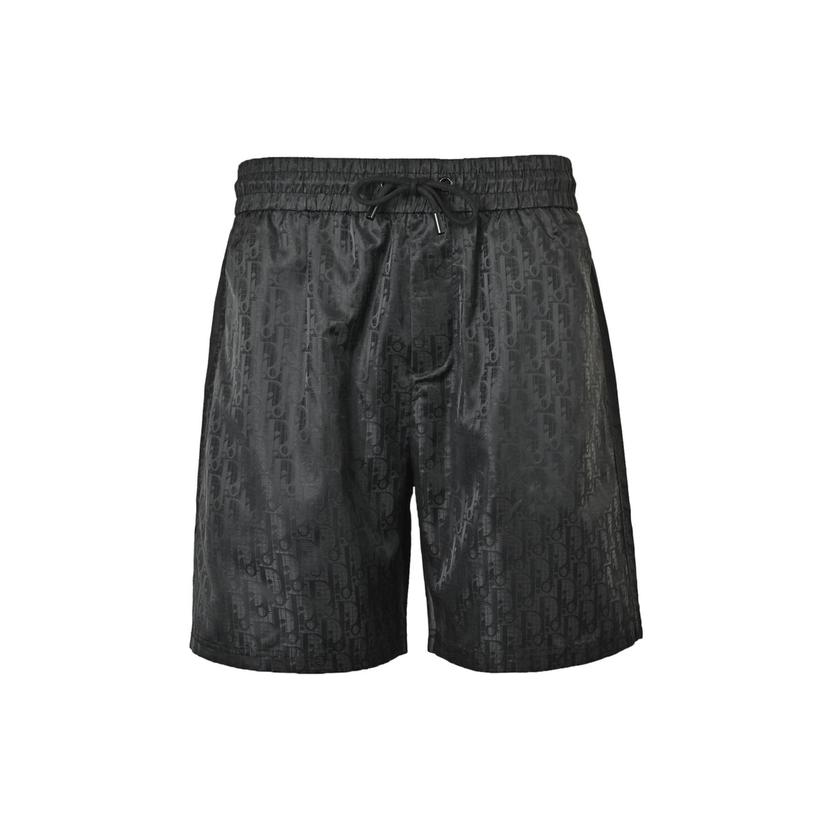 Dior dark pattern old flower jacquard shorts