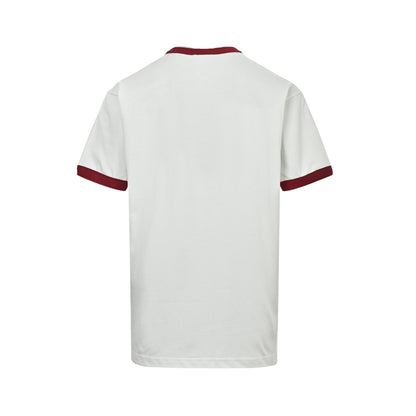 Gucci 1921 logo embroidered short sleeves
