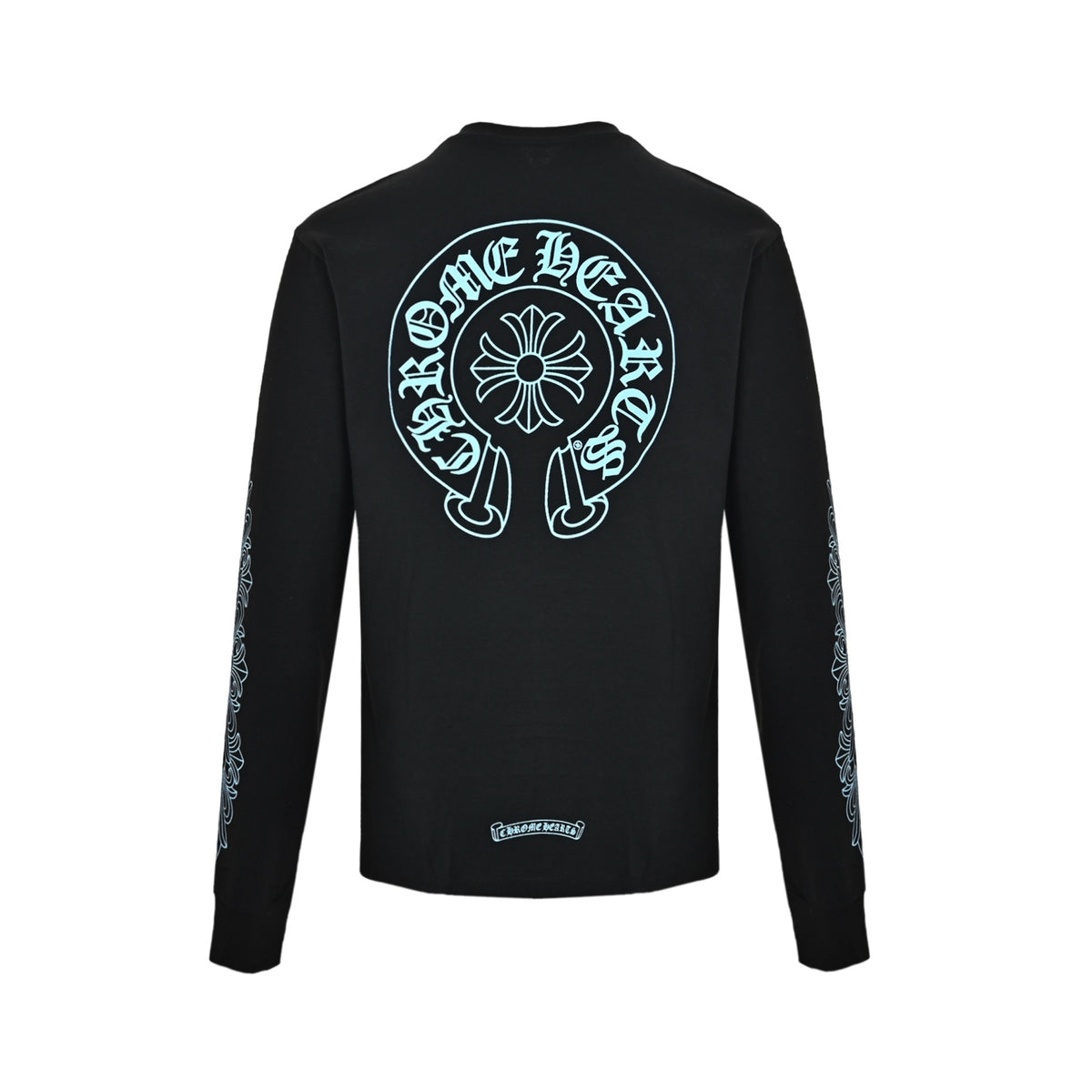 Chrome Hearts/Chrome Heart Sanskrit horseshoe long-sleeved T-shirt