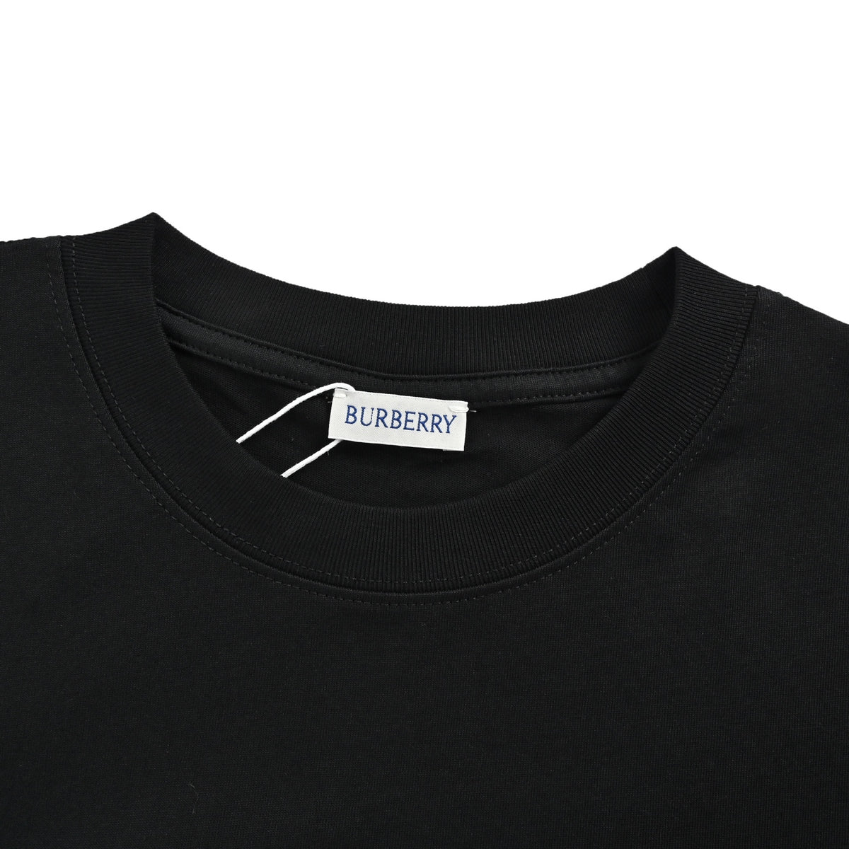 Burberry plaid knight war horse embroidered short sleeves