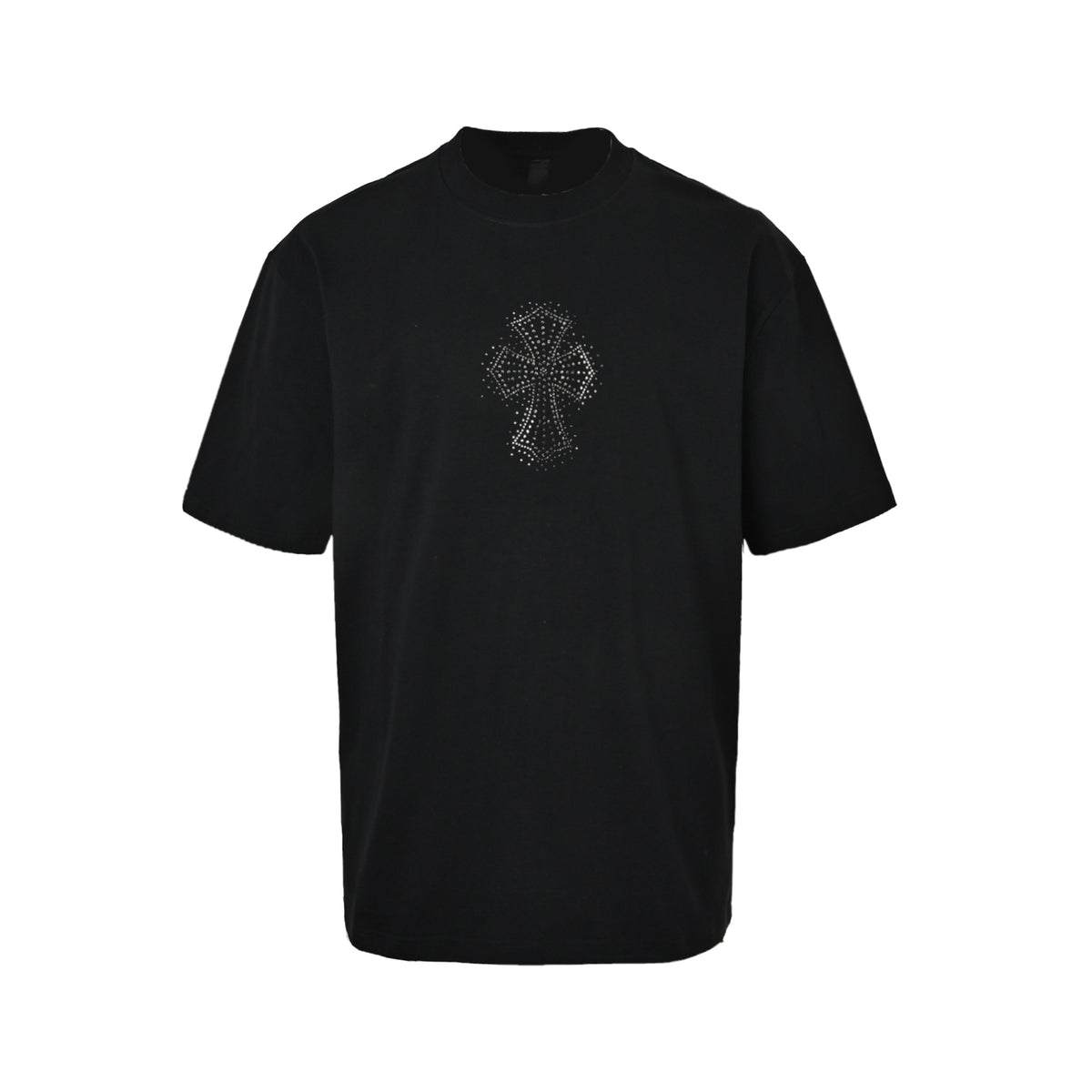 Chrome Hearts/Chrome Heart Hot Diamond Cross Short Sleeve
