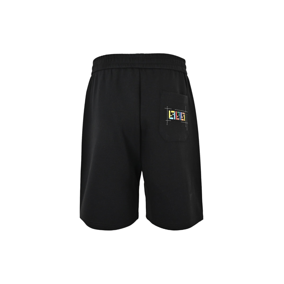 Fendi 26ss colorful letter printed shorts