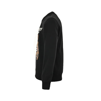 Burberry embroidered teddy bear round neck sweatshirt