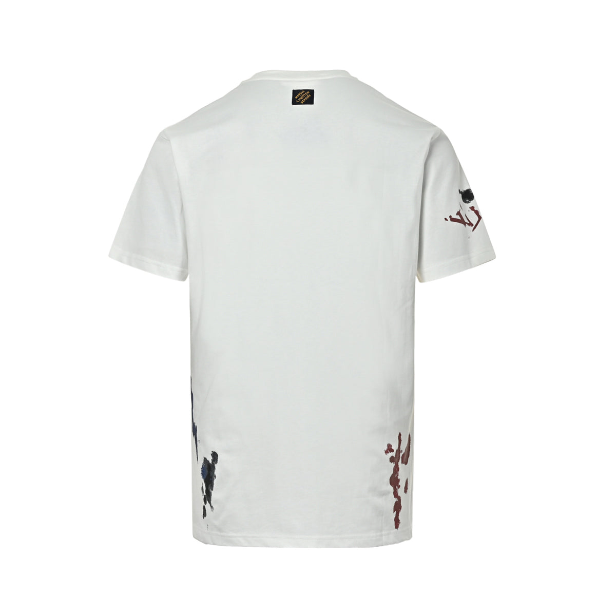 Louis Vuitton 26ss ink smudged presbyopia printed short sleeves