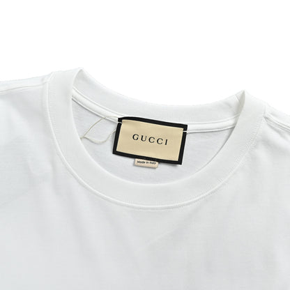 Gucci Double G interlaced printed short sleeves