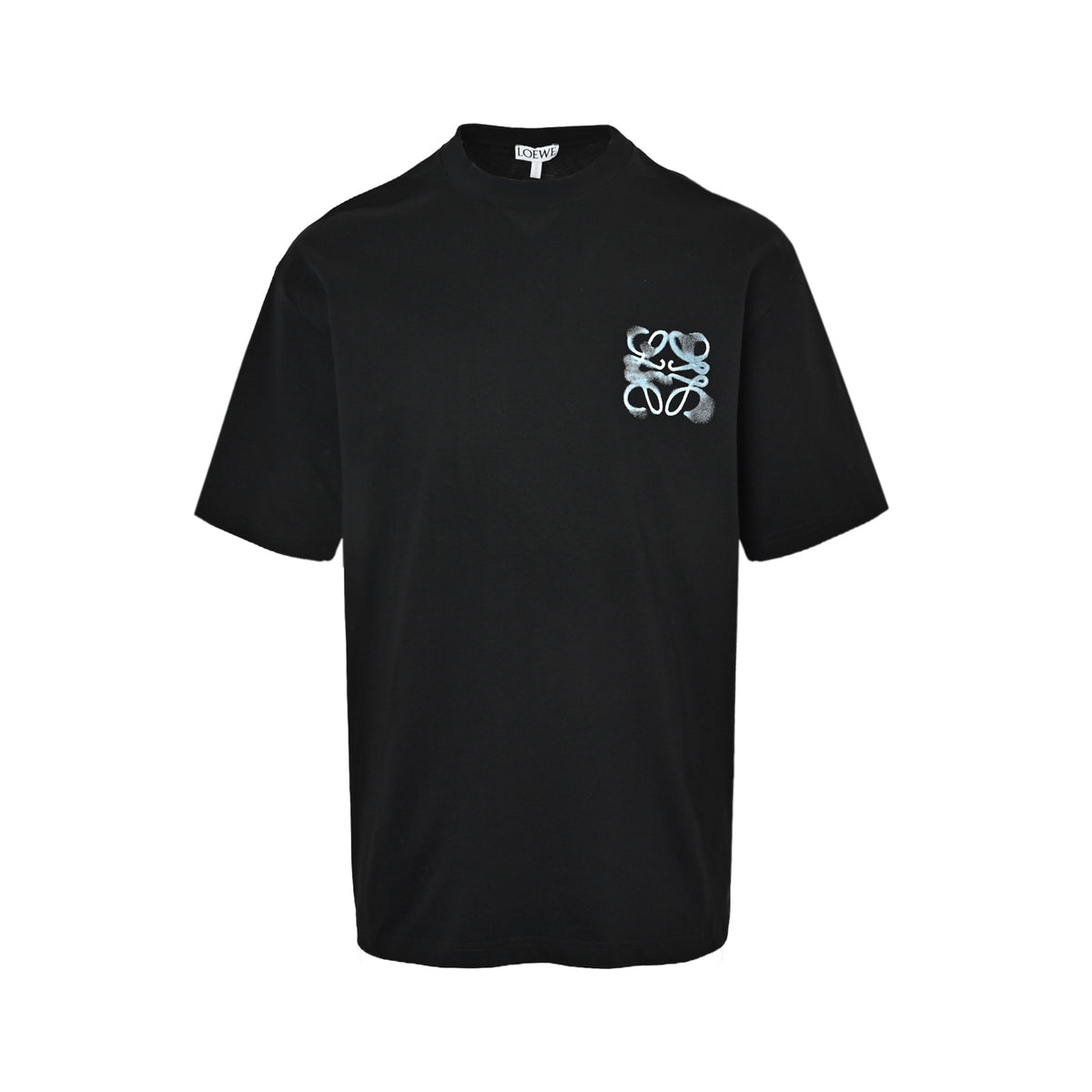 Loewe/Luo Yiwei 26ss blurred splash print short sleeves