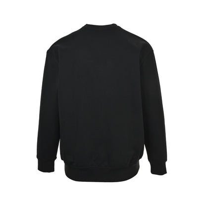 Louis Vuitton 25Fw three-dimensional logo print crew neck sweatshirt