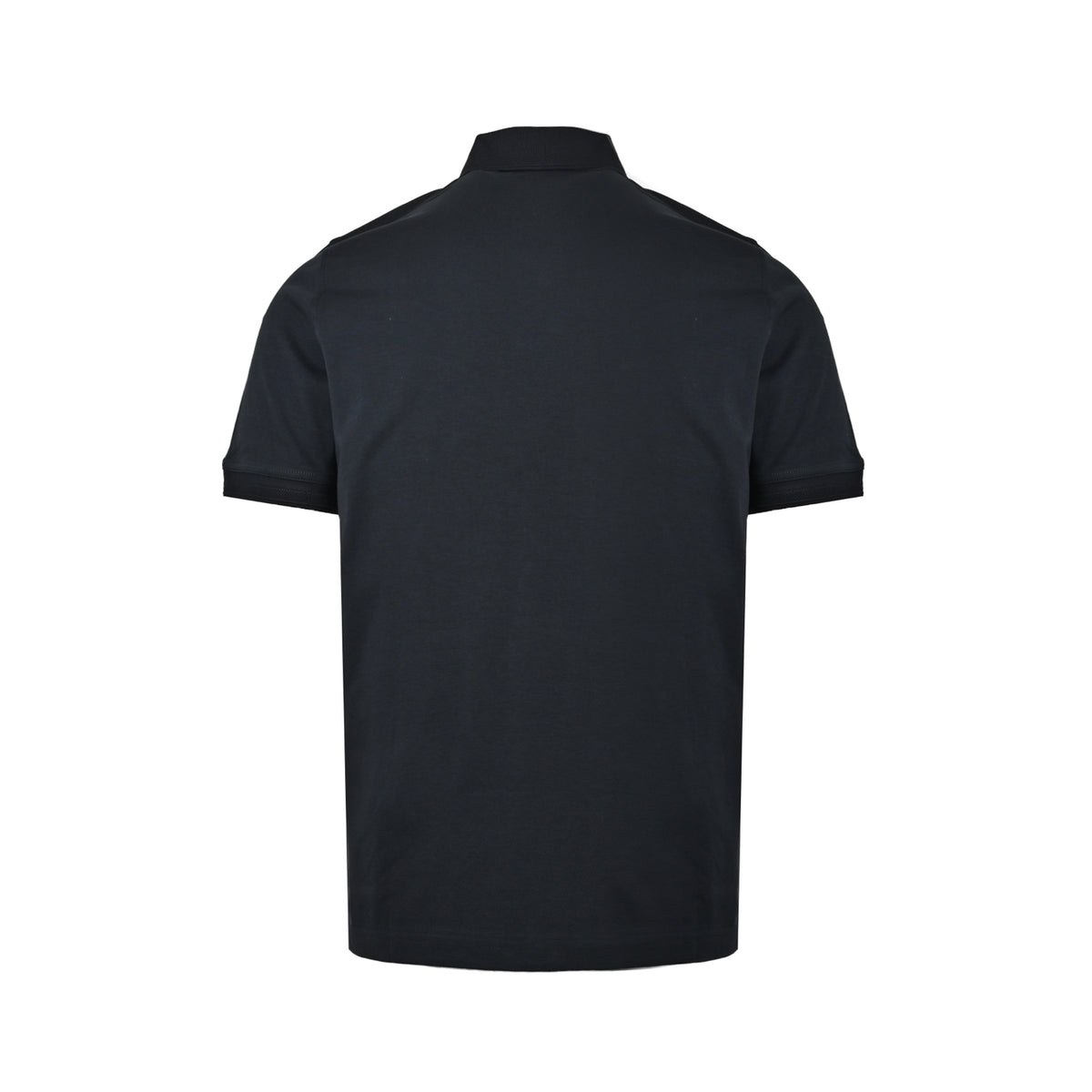 Boss solid color embroidered small label Polo short sleeves