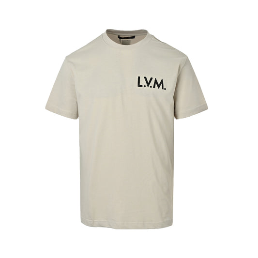 Louis Vuitton embroidered small label short sleeves