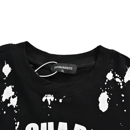 Dsquared2 graffiti letters logo short sleeves