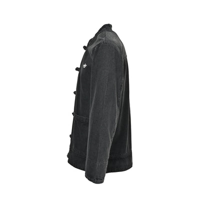 Adidas new Chinese Tang suit denim jacket