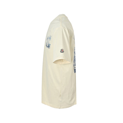 Moncler/Meng Mouth Coconut Grove Coast Print Short Sleeve