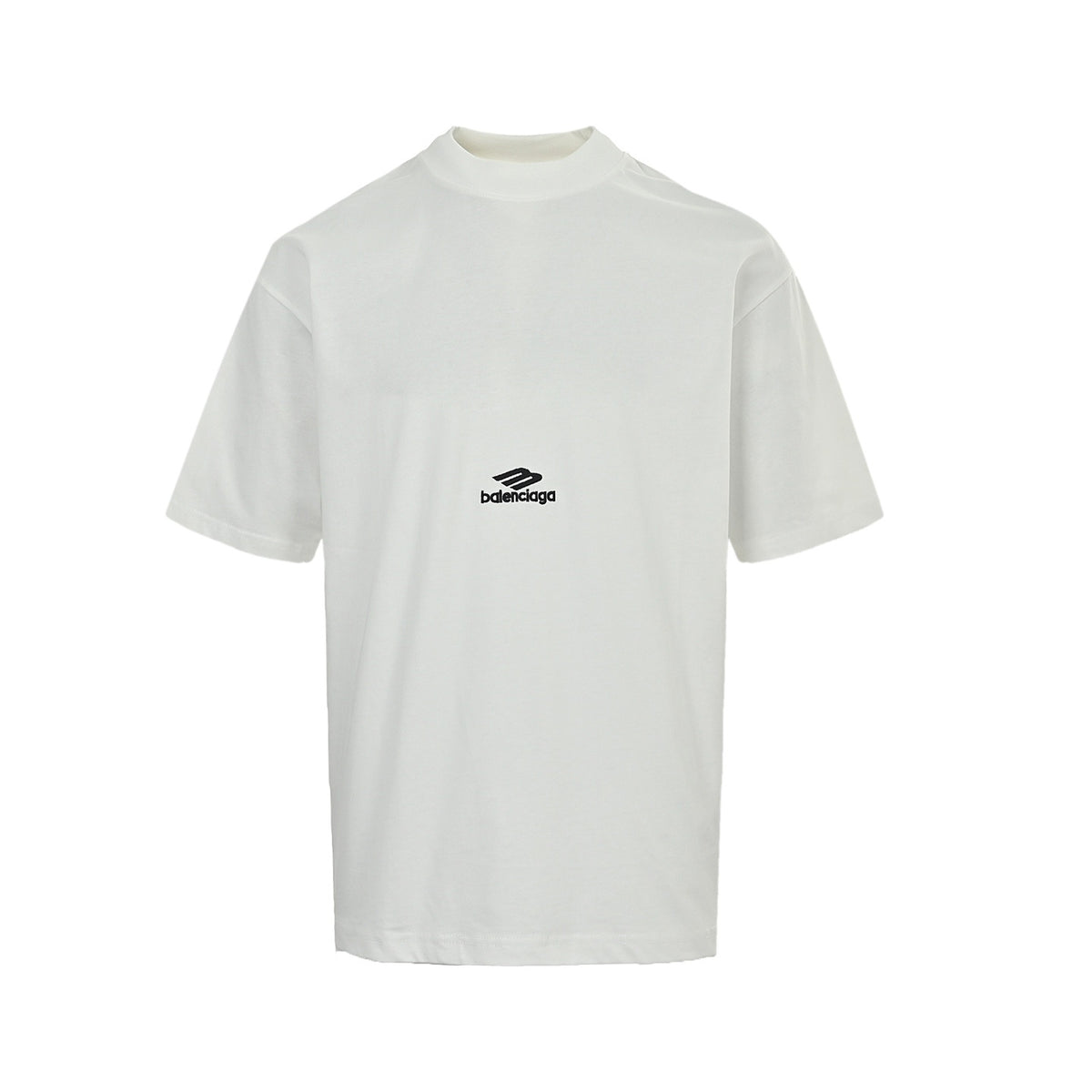 Balenciaga/Balanciaga 26ss 3M ski letter logo embroidered short sleeves