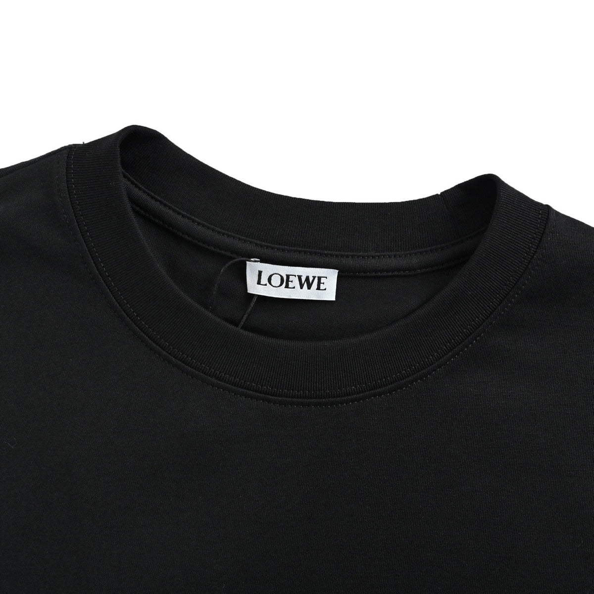 Loewe 26ss floral logo embroidered short sleeves