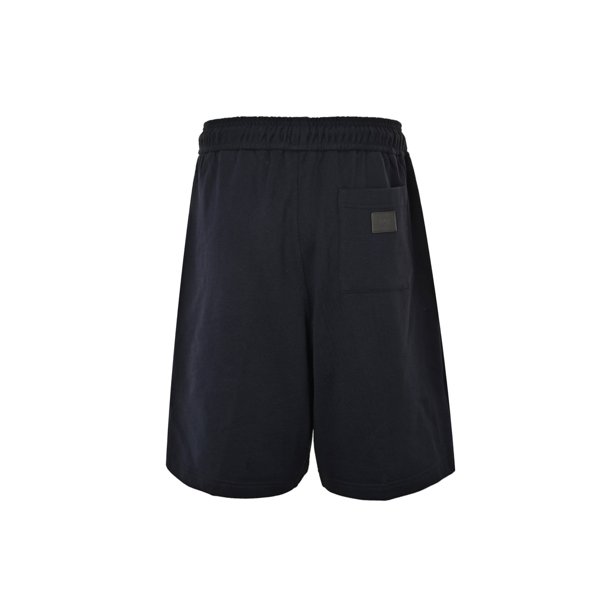 Fendi shorts with leather label patch on back pocket