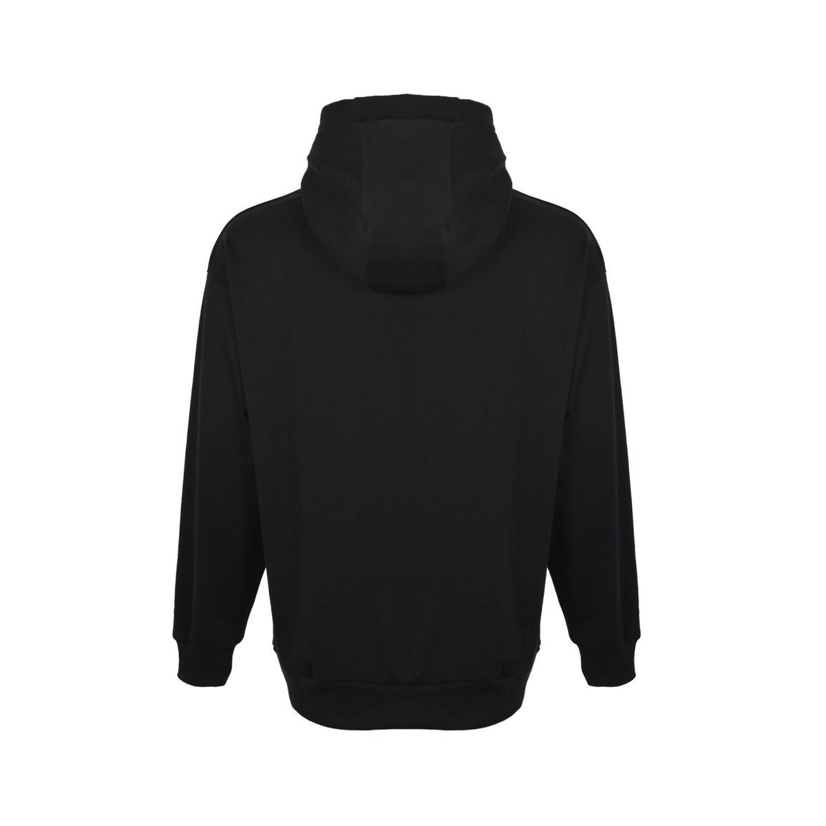 Fendi 25Fw letter embroidered velvet hooded sweatshirt