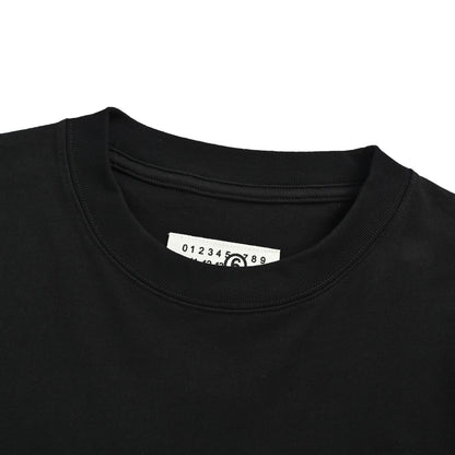 Maison Margiela bill graffiti printed round neck short sleeves