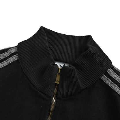 Adidas women's clover three-bar denim jacket