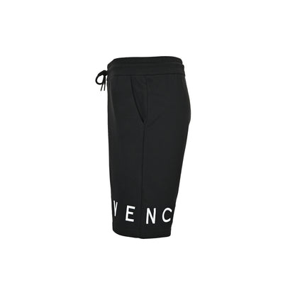 GIVENCHY three-dimensional embroidered letter shorts