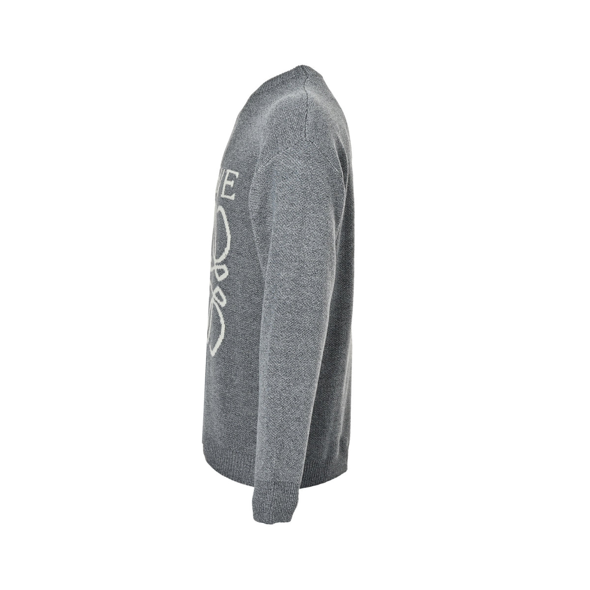 Loewe/Luoyiwei jacquard logo crew neck sweater