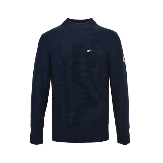 Gucci 25Fw chest pocket knitted crew neck sweater