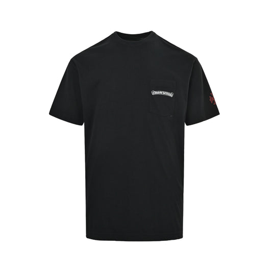 Chrome Hearts White Scroll Print Short Sleeves