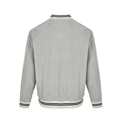 Celine Arc de Triomphe embroidered striped suit jacket