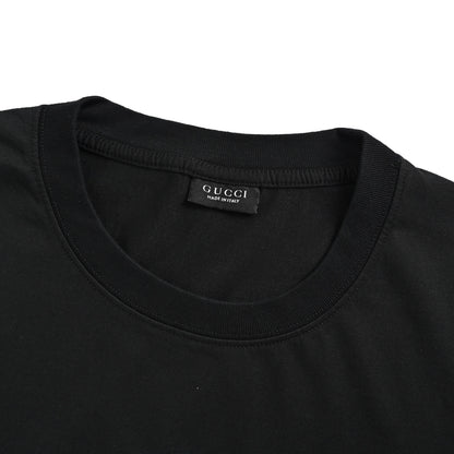 Gucci new badge embroidered short sleeves