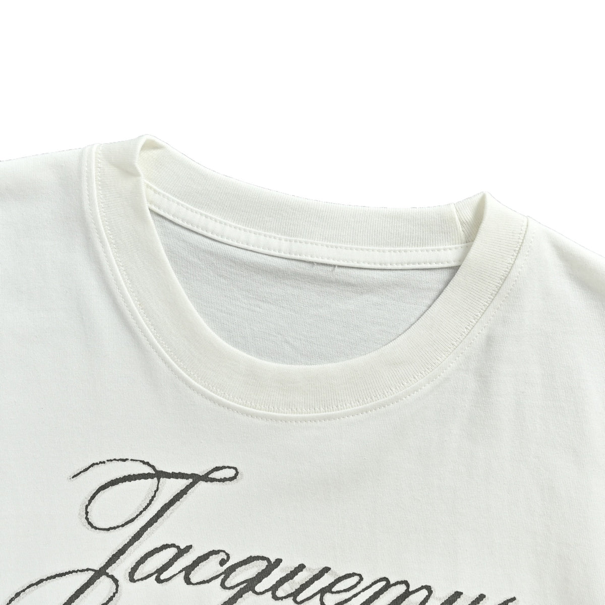 Jacquemus French niche retro little donkey logo short sleeves