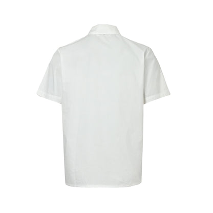 Dior pocket signature embroidered short-sleeved shirt