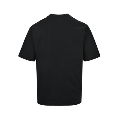 Fendi 26ss double F embroidered short sleeves