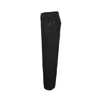 Louis Vuitton 25Fw embroidered logo jeans