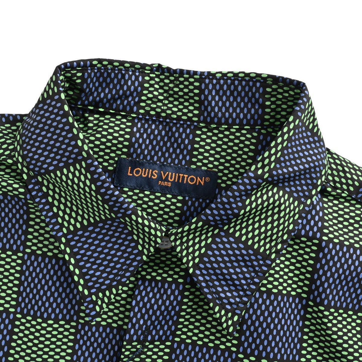 Louis Vuitton 25ss Damier checkerboard short-sleeved shirt