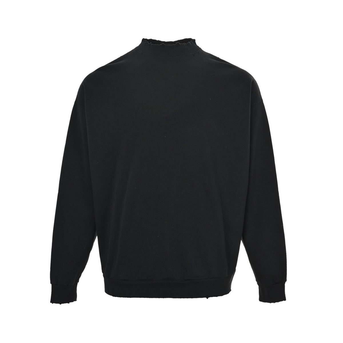 Balenciaga round neck sweatshirt with letter embroidery on the back neck