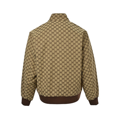 Gucci 25Fw GG all-over printed jacquard jacket