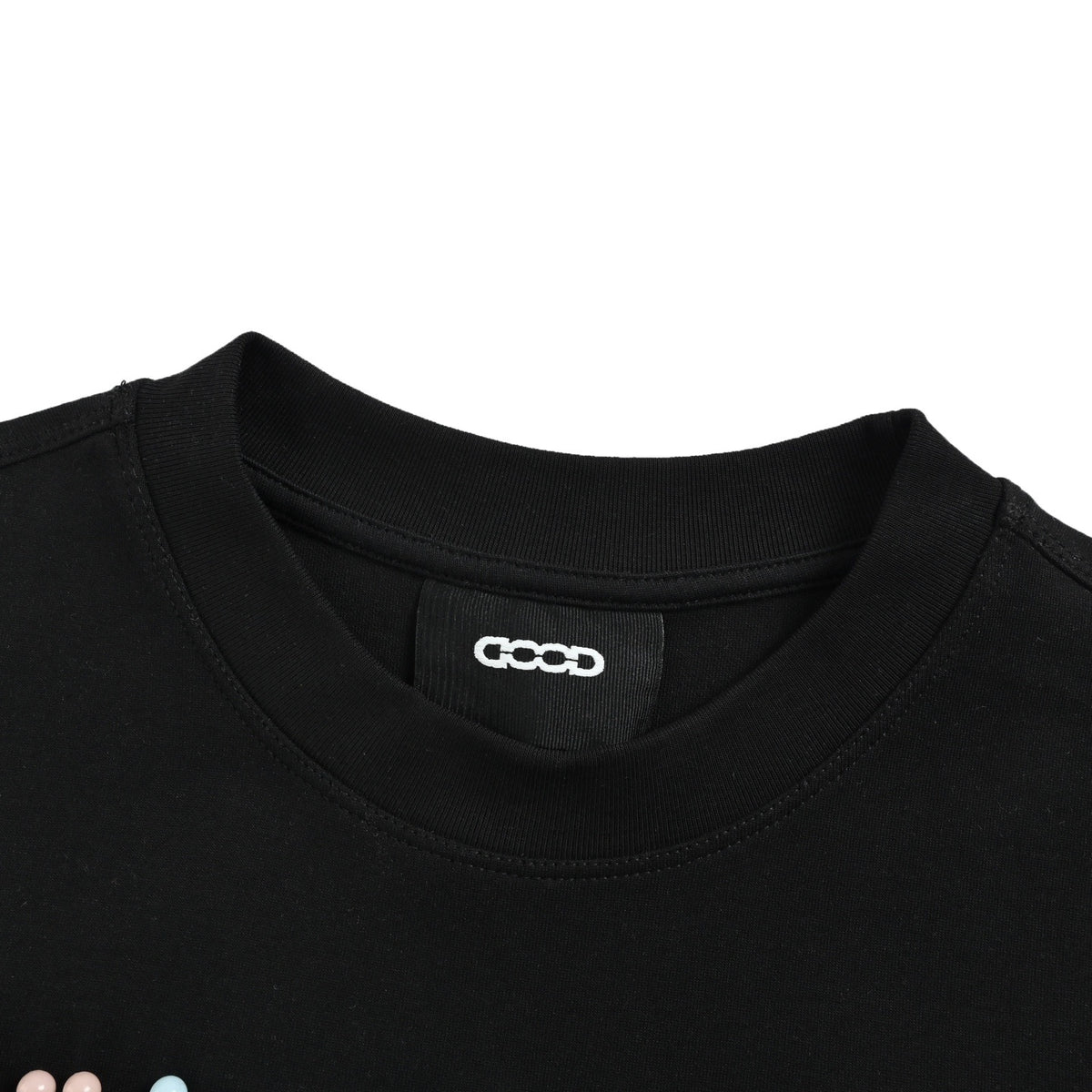Good Brand 25Fw Macaron Color Pearl Porcelain Letters Long Sleeve T-Shirt