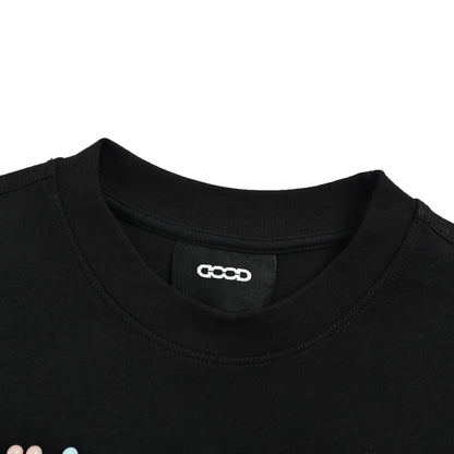 Good Brand 25Fw Macaron Color Pearl Porcelain Letters Long Sleeve T-Shirt