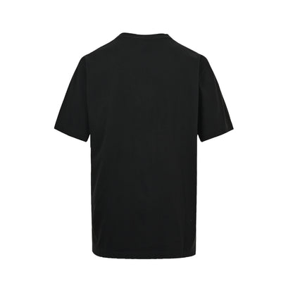 Burberry shoulder patch war horse embroidered short sleeves