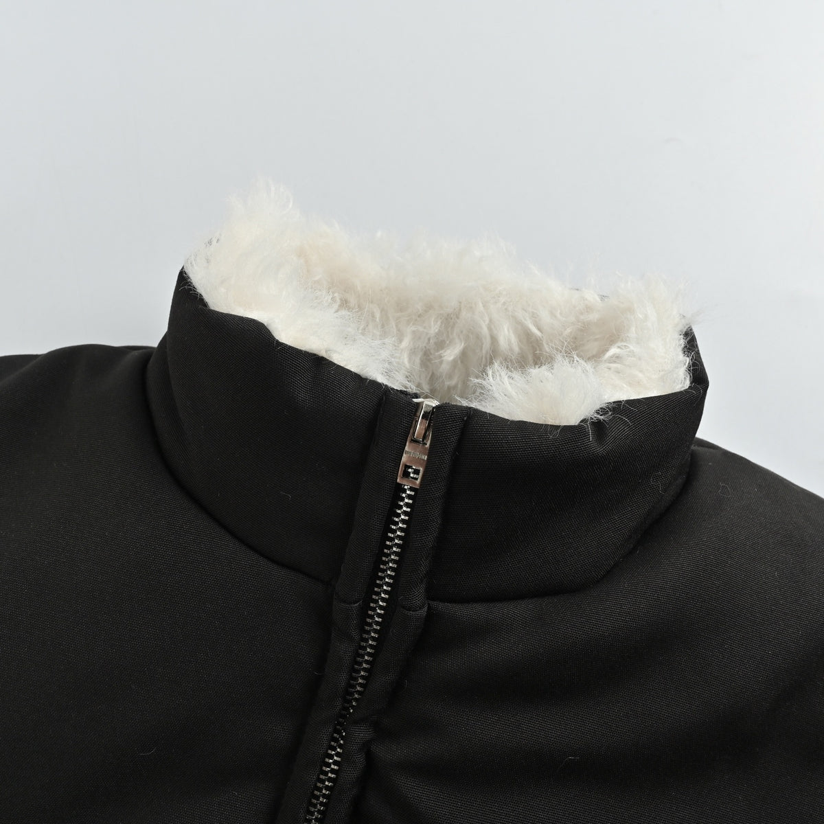 We11 Done 25Fw hand-stitched lambswool cotton jacket