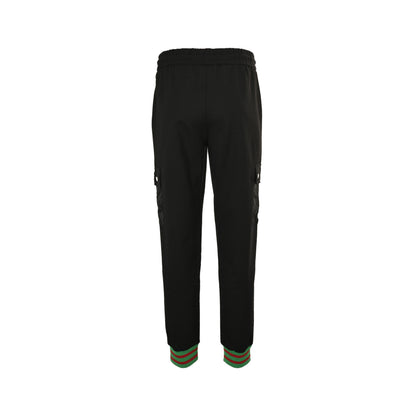 Gucci 25Fw side pocket webbing splicing suit overalls trousers
