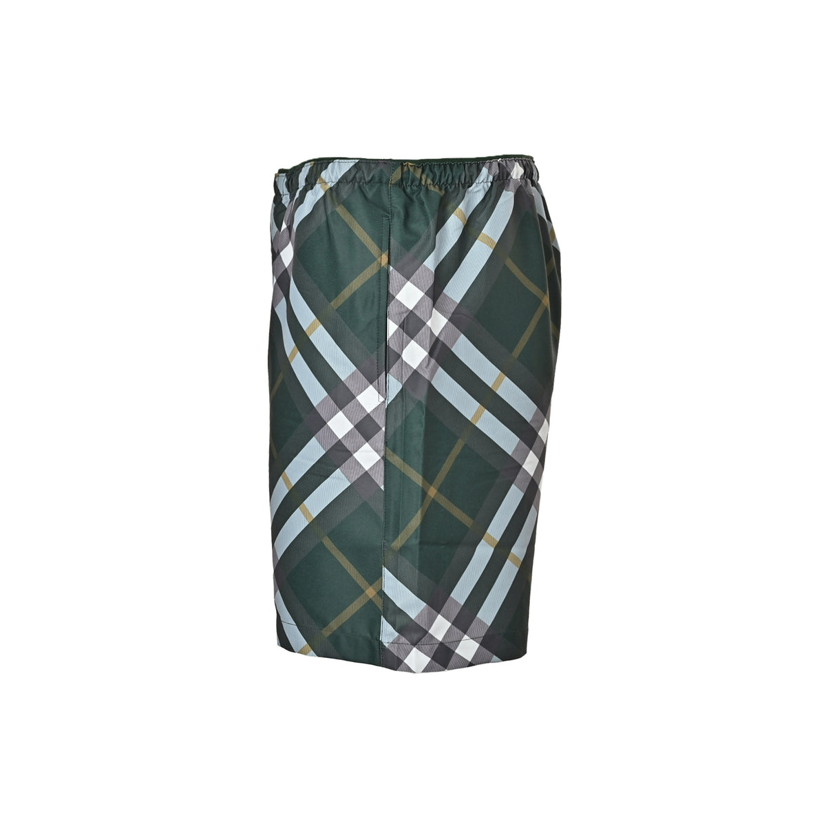 Burberry diagonal mesh-lined beach shorts