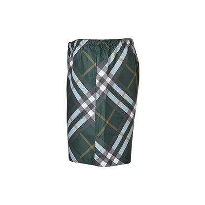 Burberry diagonal mesh-lined beach shorts