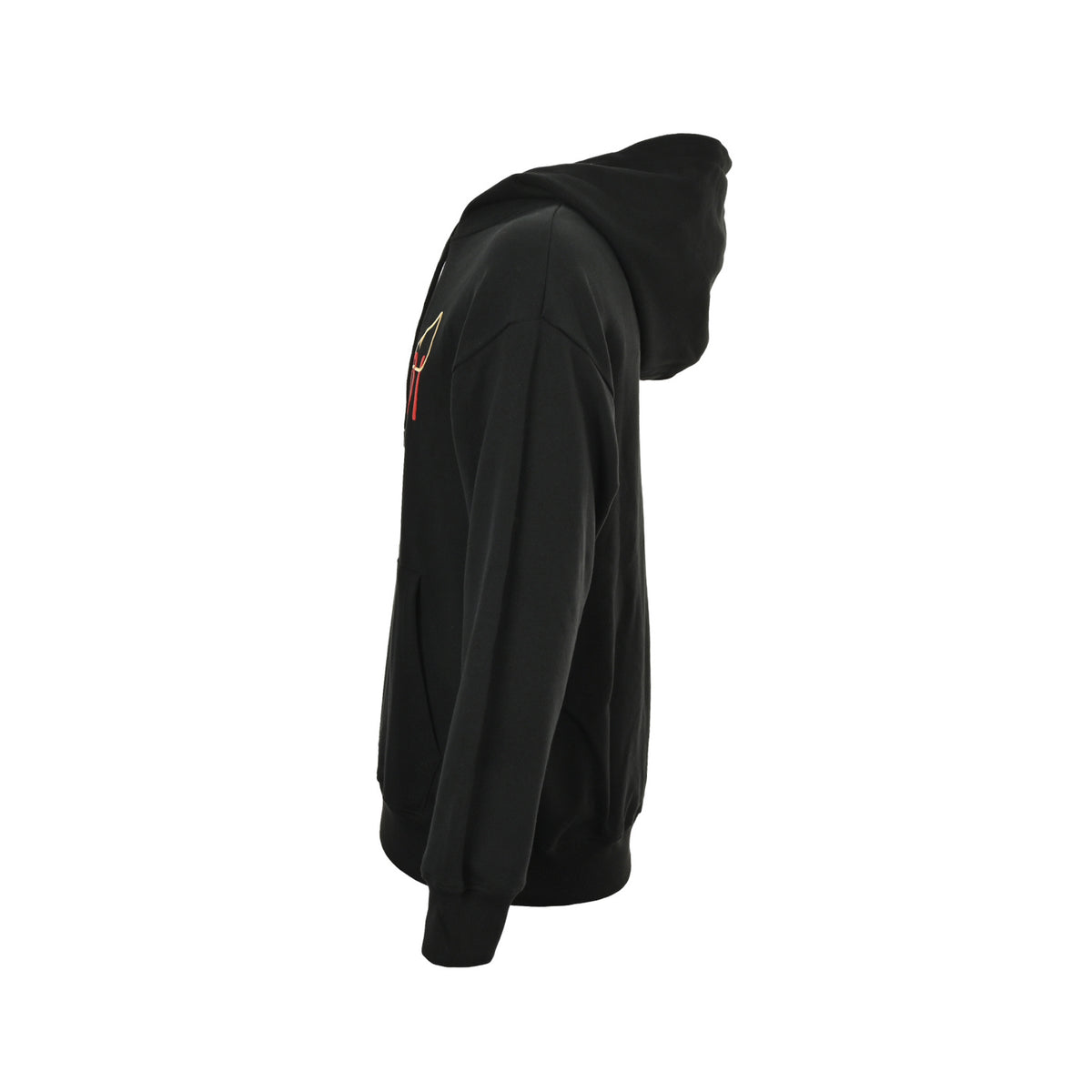 Fendi little monster eyes embroidered logo hooded sweatshirt