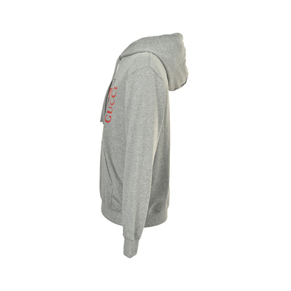 Gucci 25Fw square print hooded sweatshirt