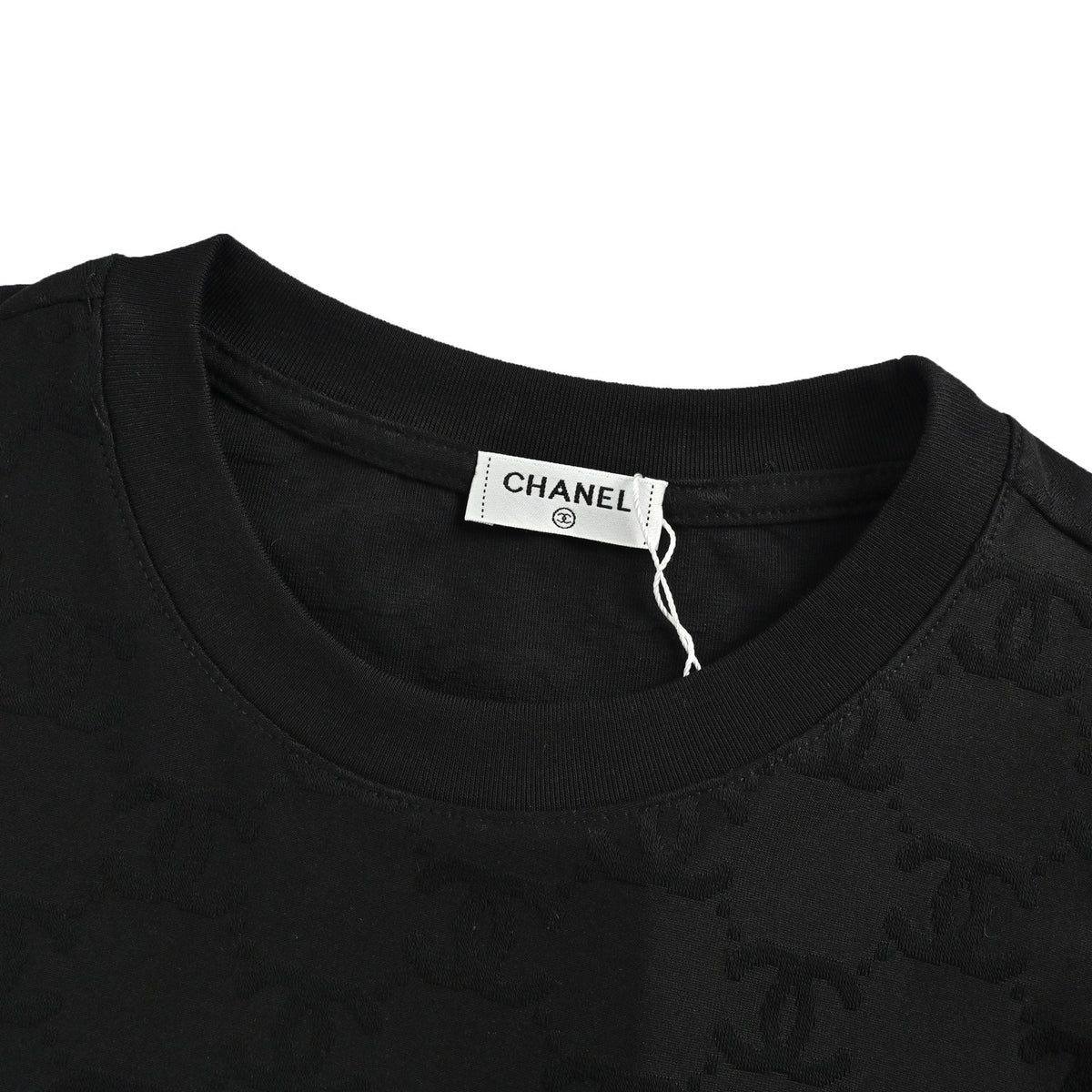 Chanel 26ss all-over presbyopia jacquard short sleeves