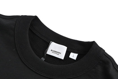 Burberry classic letter print crew neck sweatshirt