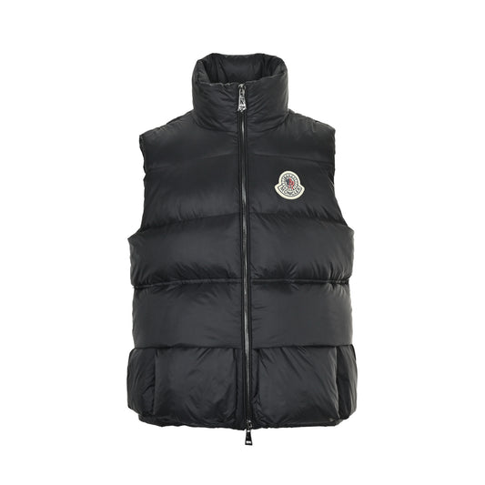 Moncler/Mask & Christopher Raxxy3D Quilted Zipper Down Vest
