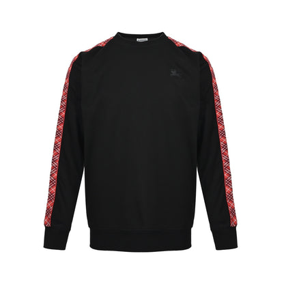 Burberry Year of the Horse Limited Red Diamond Web Suit Round Neck Sweatshirt